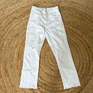 AGOLDE Riley Crop 26 worn once $160